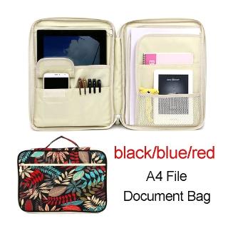A4 File Document Bag Pouch Handbags Holder Zipper Stationery Bag