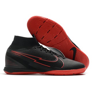 Nike soccer shoes football boots Nike Mercurial Superfly 7 Elite MDS IC Nike Assassin 13th generation, high top, waterproof knitted surface, Flyknit indoor flat-bottom men's football shoes, training shoes