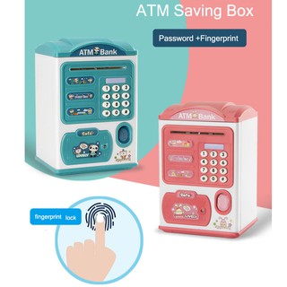 Children's Saving ATM Saving box Pig Bank Electronic Gift for Children