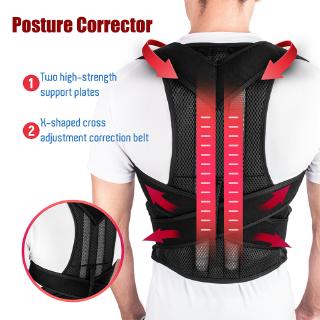 New Stock！Back Posture Corrector Shoulder Lumbar Brace Spine Support Belt Adjustable Adult