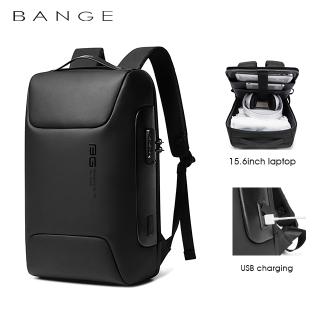BANGE usb charging laptop school custom men notebook anti theft waterproof backpack men bagpack laptop backpack