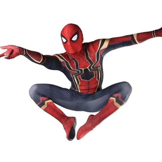 2018 Marvel Avengers Iron Spiderman full suit costumes cosplay