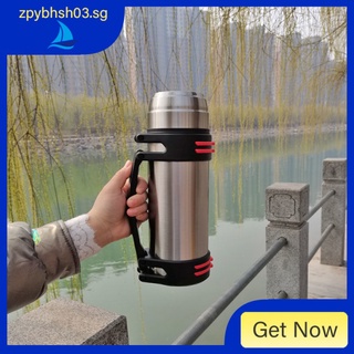 【In stock】304Stainless Steel Large Capacity Insulation Pot4LPortable Outdoor Travel Kettle Thermos Thermos1.2L-5L