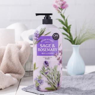 [On The Body] Super Botanic Sage and Rosemary Body Wash 900g