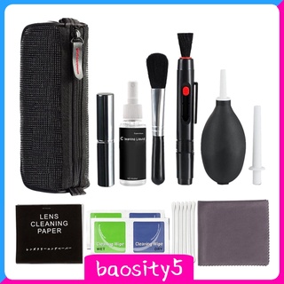 [baosity5] Camera Lens Cleaning Kit Camera Cleaner Pen Cleaning Fluid with Carry Case