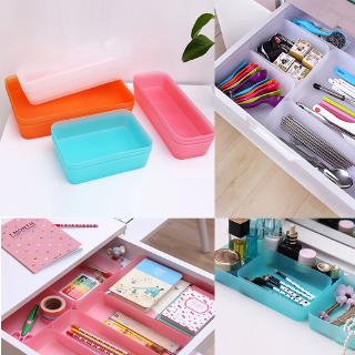 Drawer Divider Storage Box Makeup Cutlery Box Multi-function Home Kitchen Organizer Case