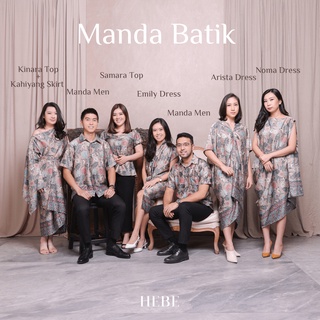 Manda Batik Set (Available Couple) - Kinara Kahiyang Noma Arista Samara Gaia