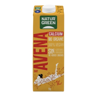 Naturgreen Oat Calcium Bio Organic 1 Litre - Origins