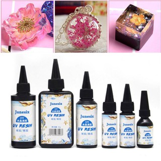 10-100g Hard UV Resin Clear Ultraviolet Curing Epoxy Resin Casting Mold Jewelry Making (Thin Glue)