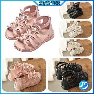 【MANYUE】Summer Fashion Roman Boots High-top Girls Sandals Kids Gladiator sandals