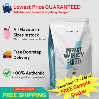 [Local] 2.5kg Cheapest Impact Whey Protein Powder
