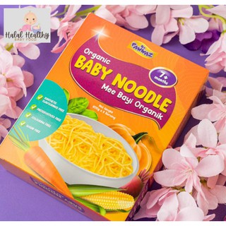(Organic) FAWWAZ Baby Food ORGANIC Noodle Mee Organic_Fawwaz Baby Food Fine Mix Vegie Noodle