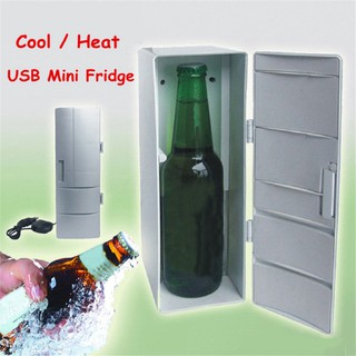 ☁HL Portable USB Mini Fridge Refrigerator Beverage Drink