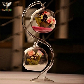 ✨ Creative Hanging Glass Ball Vase Flower Plant Pot Terrarium Container Home Office Decor Hanging Glass Vase