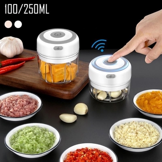 USB charging baby food supplement machine cooking machine electric garlic mixer garlic chopper