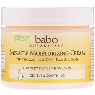 Babo Botanicals, Miracle Moisturizing Cream