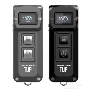 Original NITECORE TUP USB Rechargeable 1000 Lumen Pocket Light Keychain Button Torch