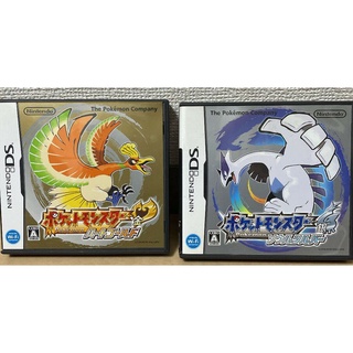 Pokemon Heart Gold & Soul Silver Nintendo DS Pocket Monsters Japan ver Complete with Cartridge, Case and Manual Tested & Fully working USED