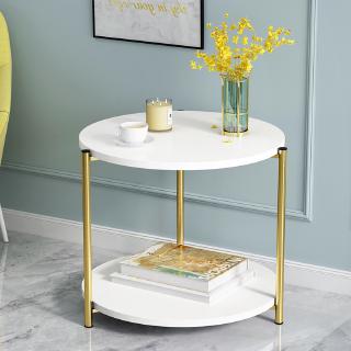 Nordic imitation marble side table