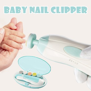 【Ready Stock】6 in 1 Electric Baby Adult Nail Trimmer Pedicure & Manicure Baby Nail Clipper