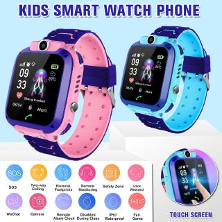 Children's Smart Phone Watch Smart Watch Anti-lost GPS Tracker Remote Photography Kids Smartwatch for Android IOS