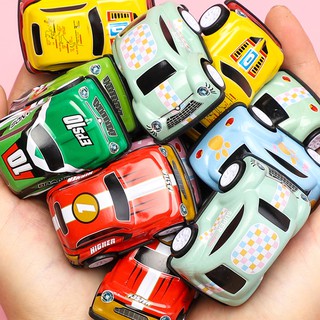 [Spot] Mini Color Cars Alloy Pull Back Cars Don’t Pick Color Car Toys Pull Back Cars