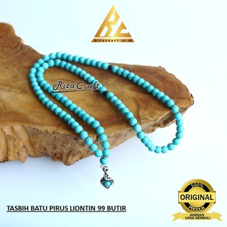 Prayer Beads Crystal Turquoise Crystal Stone Persian Stone Original Natural 99 Grains