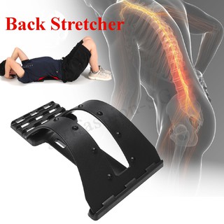 Good🔥Back Stretcher Lower Lumbar Neck Massage Support Posture Spine Corrector Relax