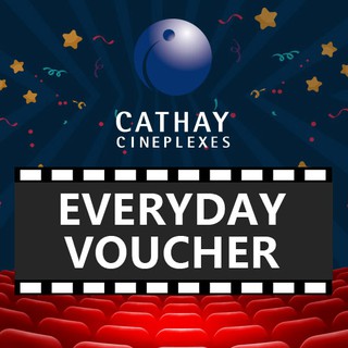 [Cathay Cineplexes] EVERYDAY Movie Voucher/ *Online/Kiosk Redemption* Movie Ticket (Instant Email Delivery)
