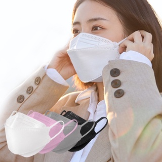 [SG In Stock] 50pcs Korean Version KF94 Plain Colour 3D Disposable Protective Mask 韩版KF94素色3D防护口罩