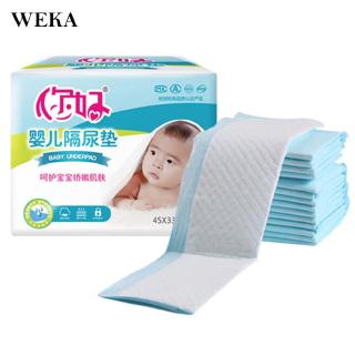 weka Disposable Changing Pads Heavy Absorbency Changing Mats Disposable 30Pcs/Pack For Baby High quality