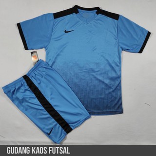 Nike Blue List Black Futsal Shirt