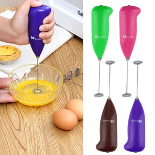 sale Electric Handle Coffee Milk Egg Beater Whisk Frother Mixer Cooking Tool
