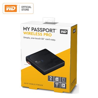 (PRE ORDER) WD MY PASSPORT WIRELESS PRO (2TB / 3TB / 4TB) - WD OFFICIAL STORE