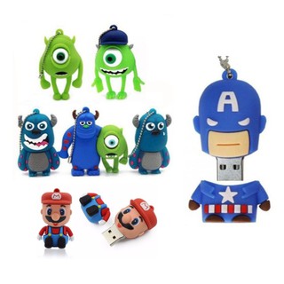 Cute and compact super hero/cartoon monsters USB 32GB Thumbdrives