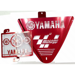 [Shop Malaysia] Yamaha 135LC LC135 V2 V3 V4 V5 V6 v7 Coolant Net & Engine Cover Radiator Cover Rectangular Bottom