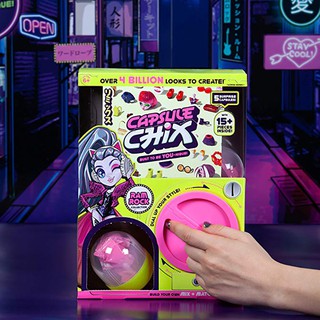 Capsule Chix Ultimix 5Pack Small Doll with Capsule Machine Surprise Blind Box Gigi Glam Collection Blind Mystery Fashion Doll Toy New
