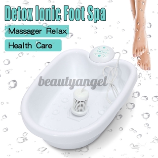 BY Latest Ionic Ion Detox Foot Bath Cell Aqua Cleanse SPA Machine Set
