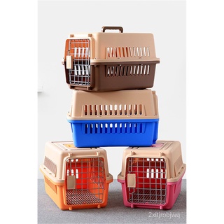 Pet Flight Case Cat Cage Portable Dog Crate Cat Suitcase Dog out Transport Check-in Suitcase Cat Suitcase