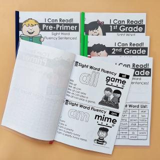 Sight Word Fluency Pyramid Sentences The Bundle Wooksheet Children English Language Exercise Reading Books for Kids