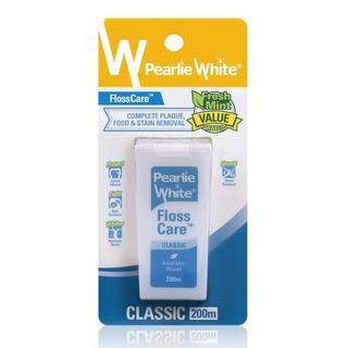 Pearlie White FlossCare Waxed Mint Floss 200m (1)