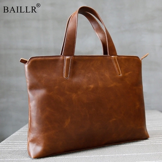 2019 New Trend Fashion Vintage Simple Business Men Briefcase Bag Casual Man Bags PU Leather Laptop Bag High Quality Whol