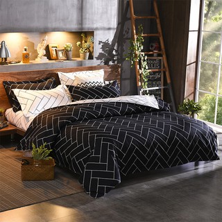 1 set 4 pieces bedding sets duvet cover bedsheets pillow cases comfy cotton
