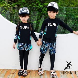 933-953 Kids Swimwear Rashguards 3pcs-set Surfing suits Sports Boys Girl Child