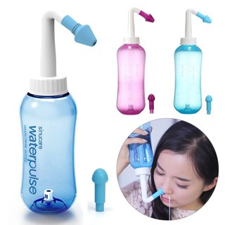 500ml Nasal Rinsing Nose Wash System Neti Sinus Irrigation + 30Bag Wash Salt