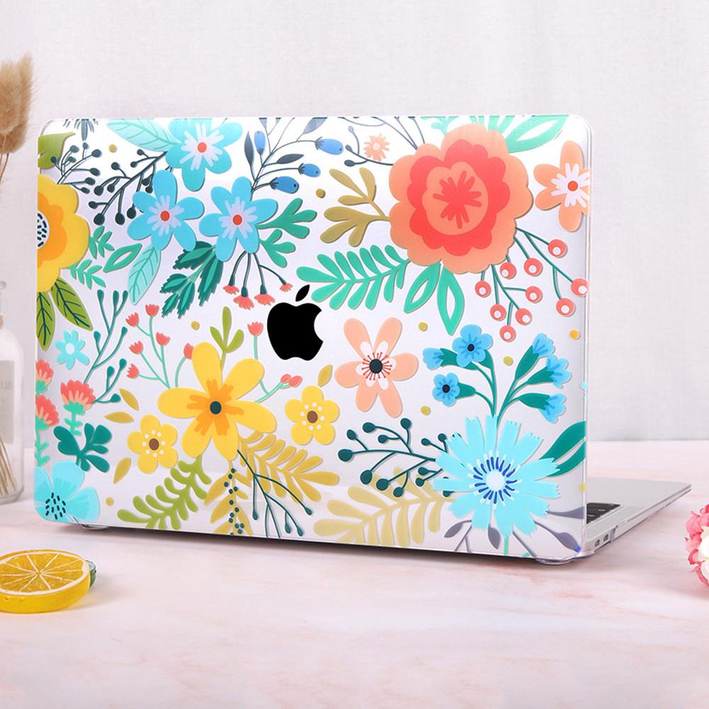 Colour Flower Print Apple Macbook Pro 13 15 Air 11 2018 New case Keyboard Cover