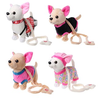 RUN✿Electronic Pet Robot Dog Zipper Walking Singing Interactive Toy With Bag For Children Kids (1)
