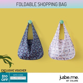 [JusBeMe] Travel Essential | HIGH QUALITY FOLDABLE SHOPPING BAG