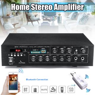 【HOT】720W 2CH 3MIC Home Stereo Bluetooth Amplifier Powered Party Karaoke DJ System