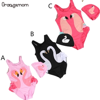 Children Flamingo Printing Swimsuit Girls' Swimming for Swimsuit